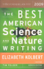 THE BEST AMERICAN SCIENCE AND NATURE WRITING 2009