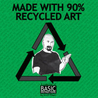 BASIC INSTRUCTIONS 02 - MADE WITH 90% RECYCLED ART