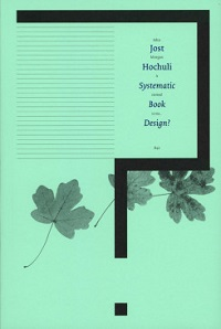 SYSTEMATIC BOOK DESIGN?