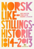 NORSK LIKESTILLINGSHISTORIE 1814-2013