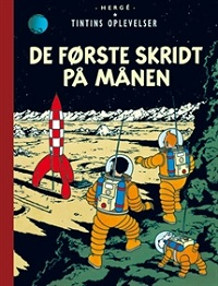 TINTIN DK RETROUTGAVE (1950/1954) - DE FØRSTE SKRIDT PÅ MÅNEN