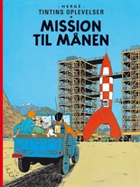 TINTIN DK (1950/1953) - MISSION TIL MÅNEN
